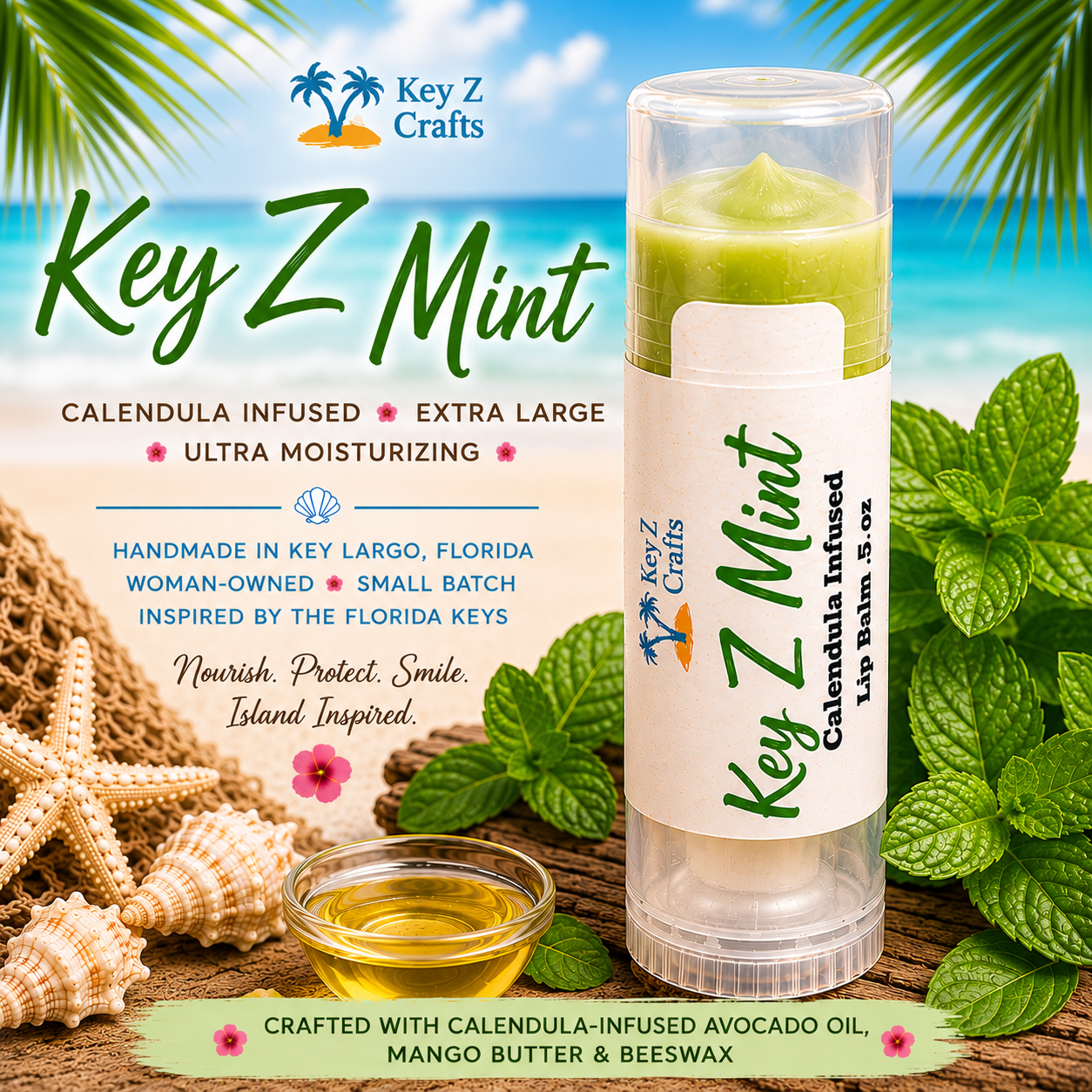 Key Z Lips Lip Balm – Oversized 0.5 oz