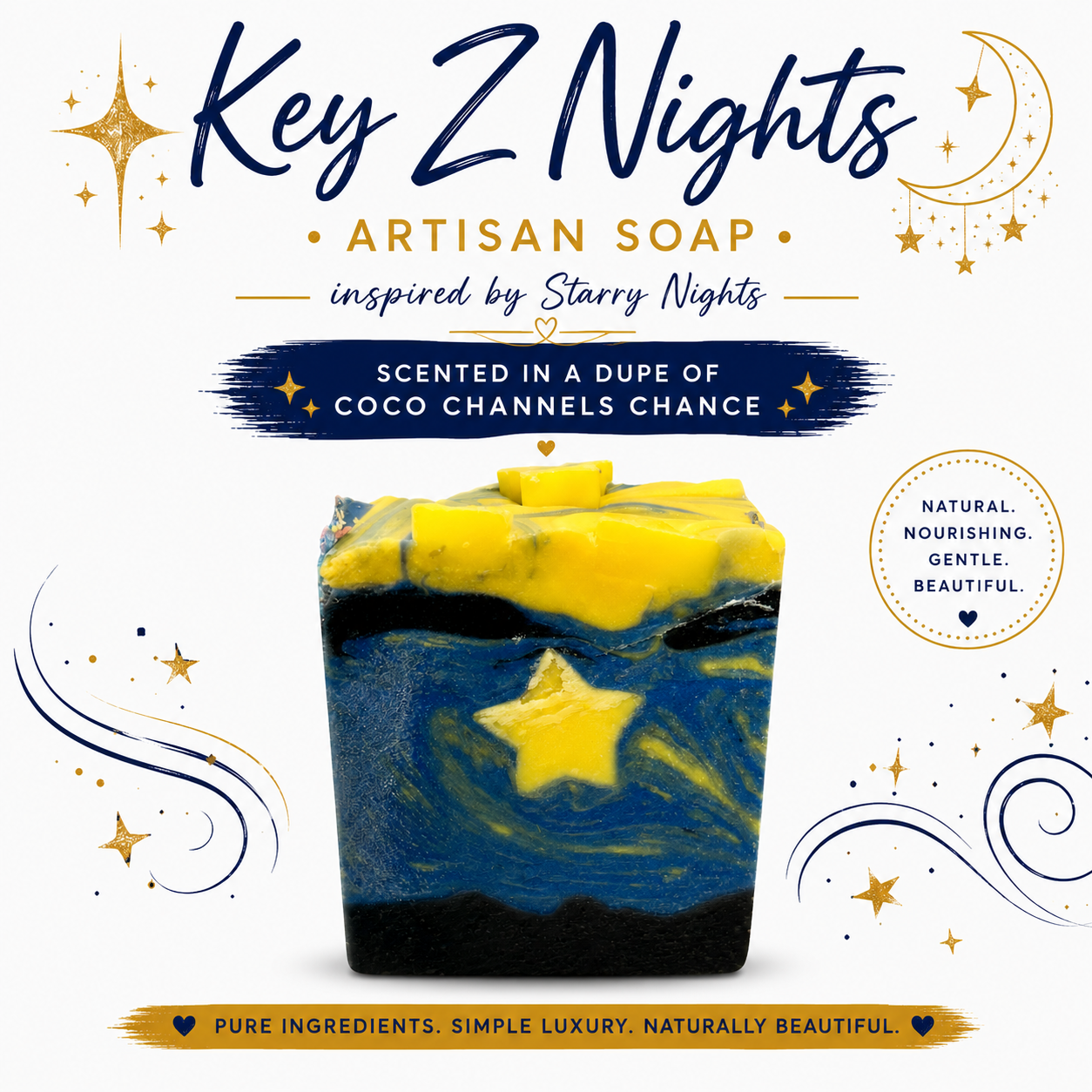 Key Z Nights Artisan Soap