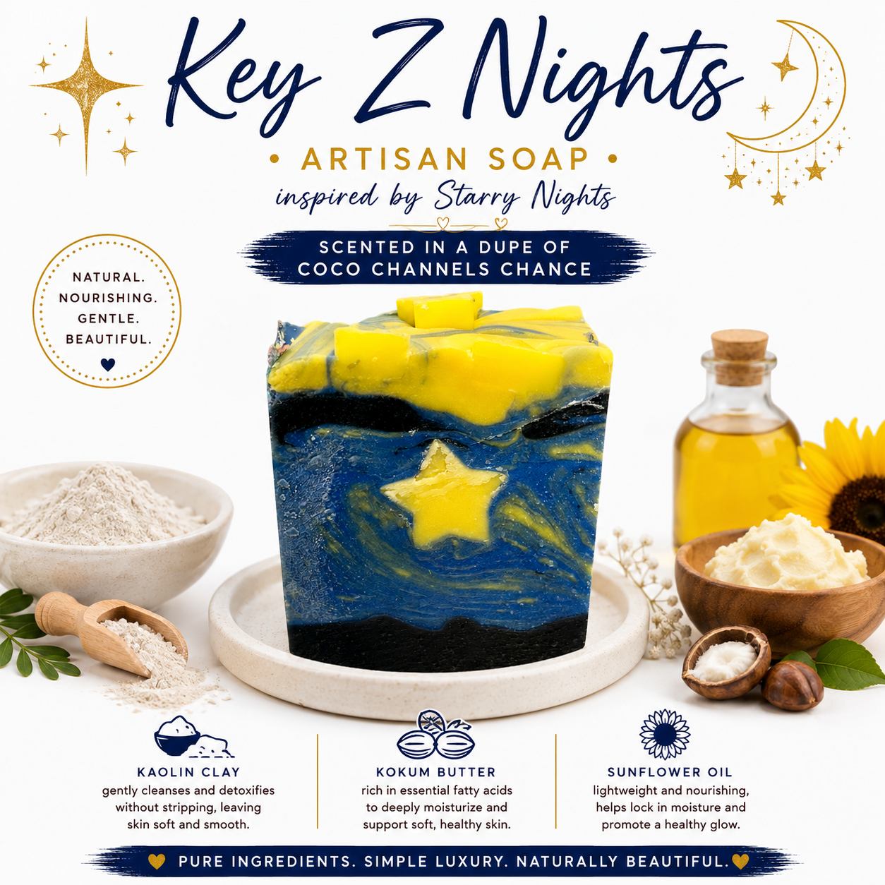 Key Z Nights Artisan Soap