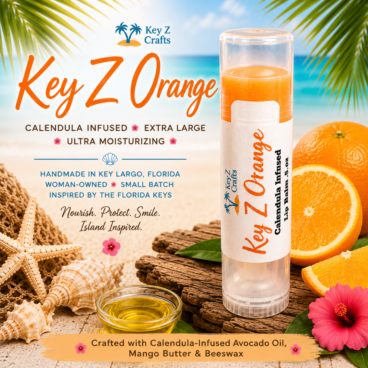 Key Z Lips Lip Balm – Oversized 0.5 oz
