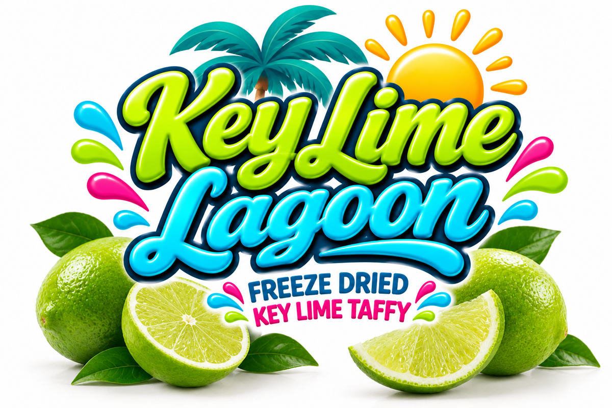 Key Lime Lagoon - Freeze Dried Key Lime Taffy