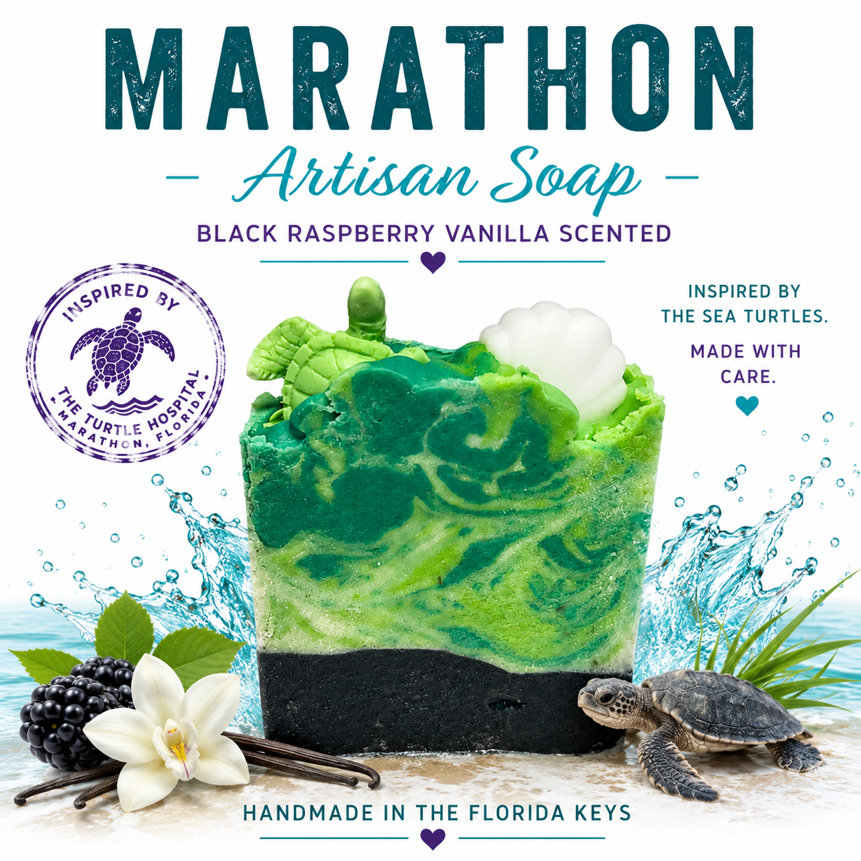 Marathon Key Artisan Soap