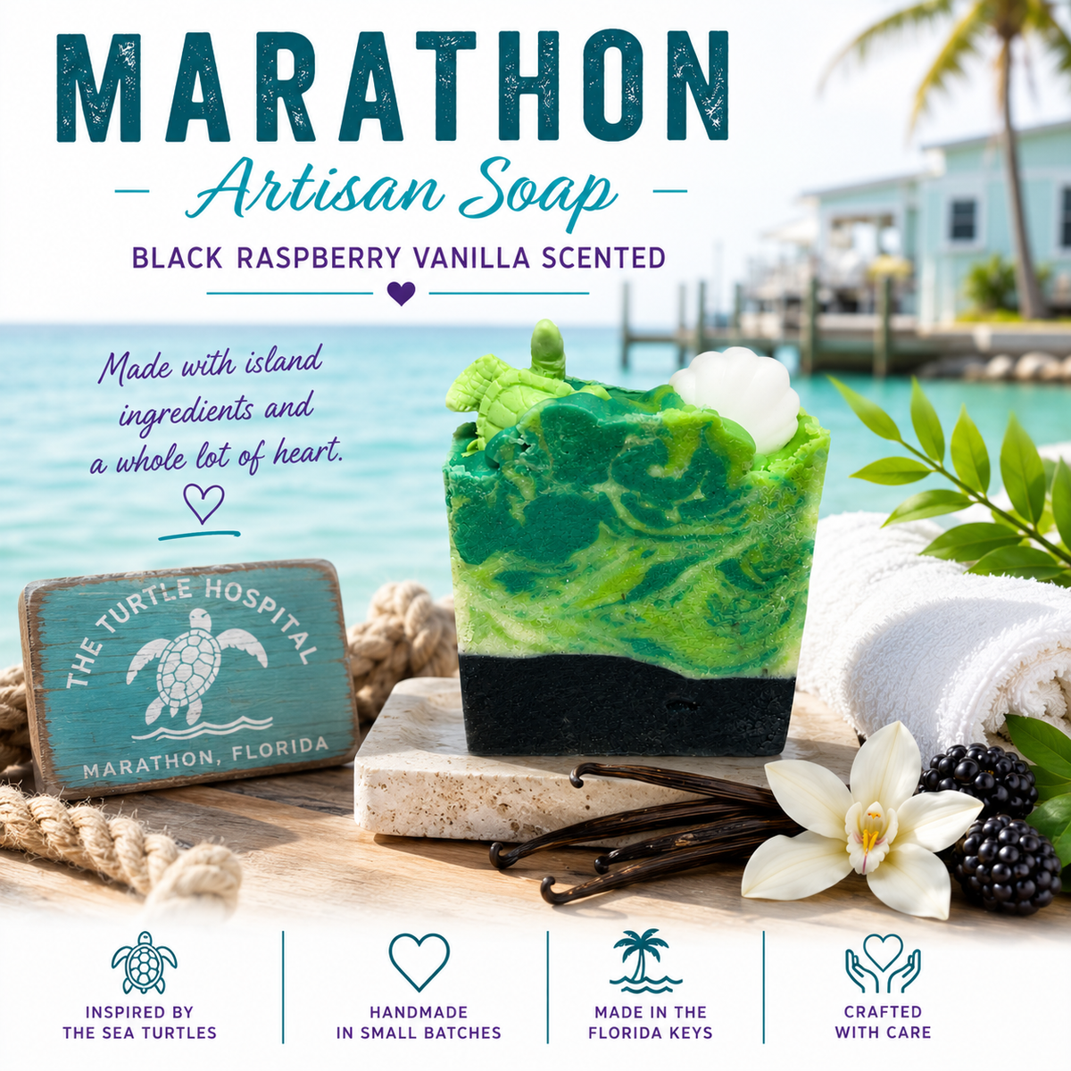 Marathon Key Artisan Soap