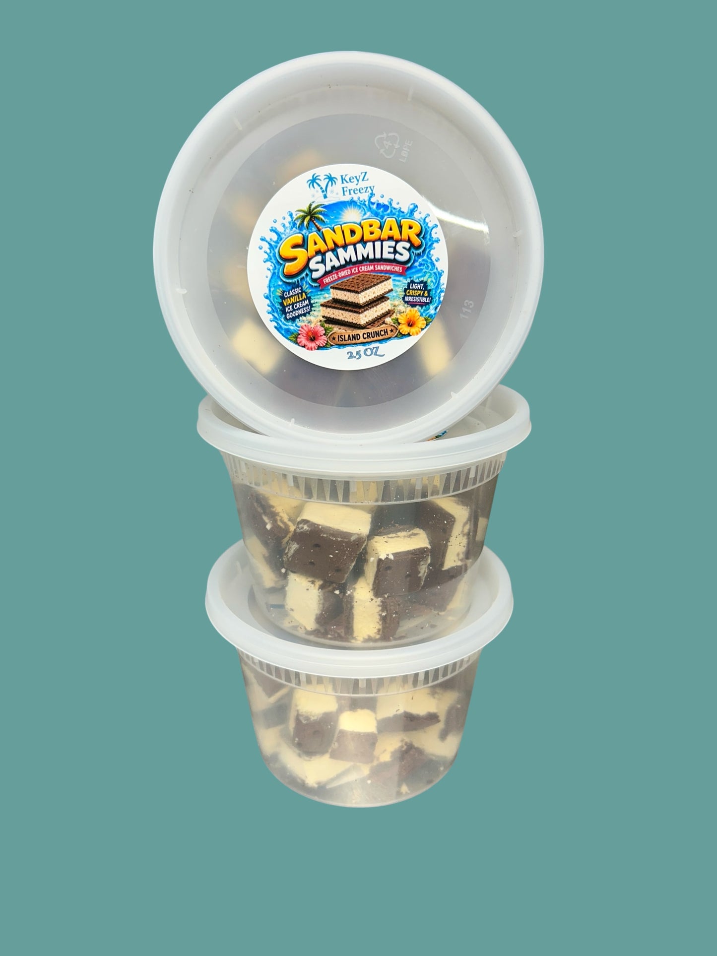Sandbar Sammies| Freeze-Dried Vanilla Ice Cream Sandwiches