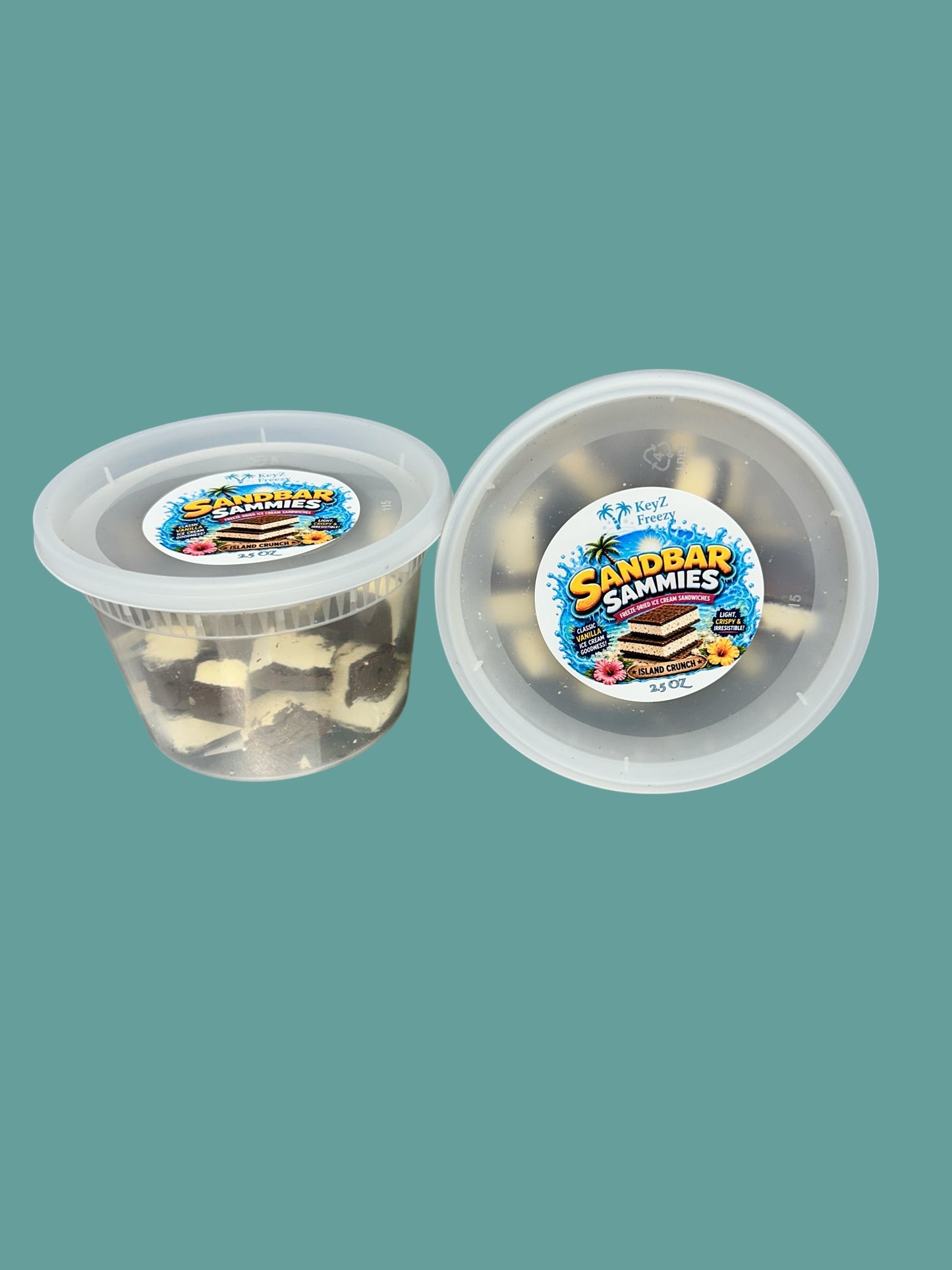 Sandbar Sammies| Freeze-Dried Vanilla Ice Cream Sandwiches