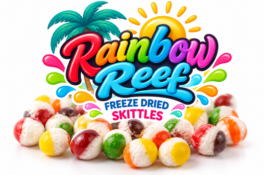 Rainbow Reef - Freeze Dried Skittles