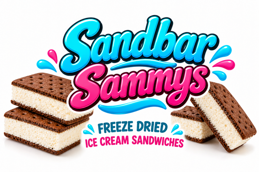 Sandbar Sammies| Freeze-Dried Vanilla Ice Cream Sandwiches