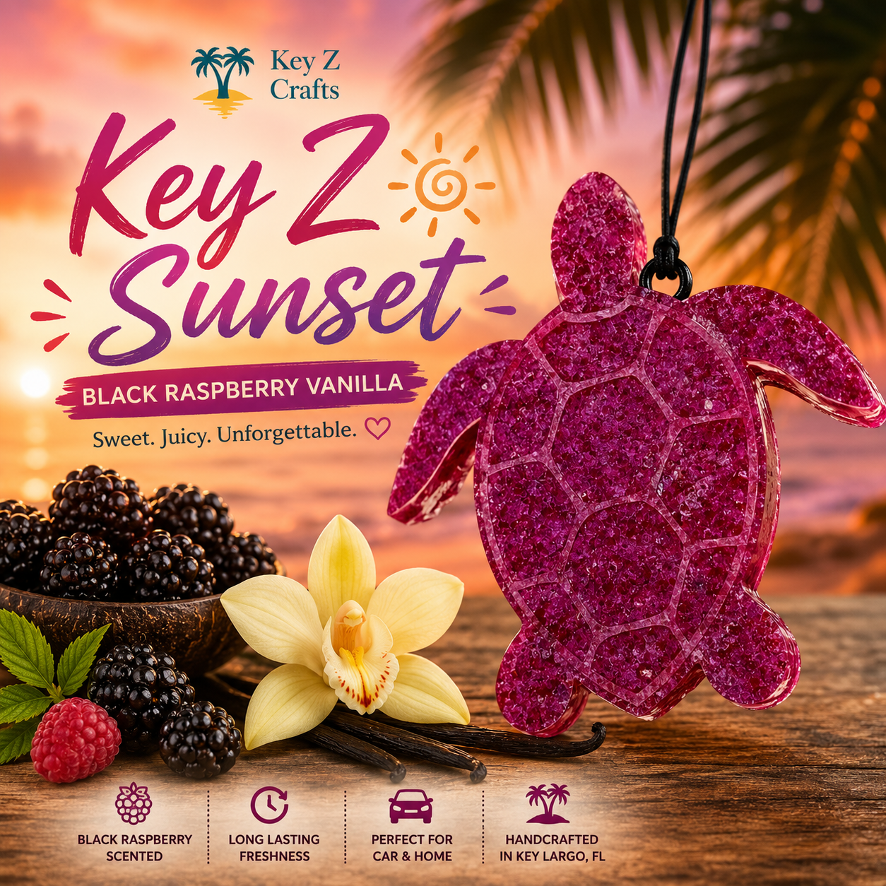 🌅 Key Z Sunset Freshie