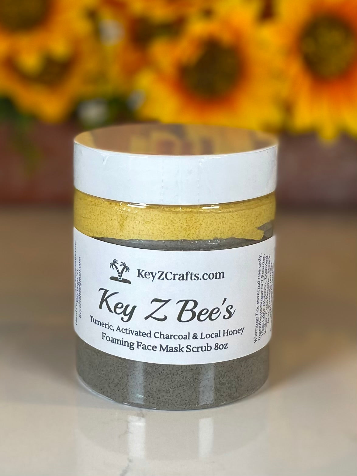 Key Z Bees Foaming Face Mask Scrub 8oz