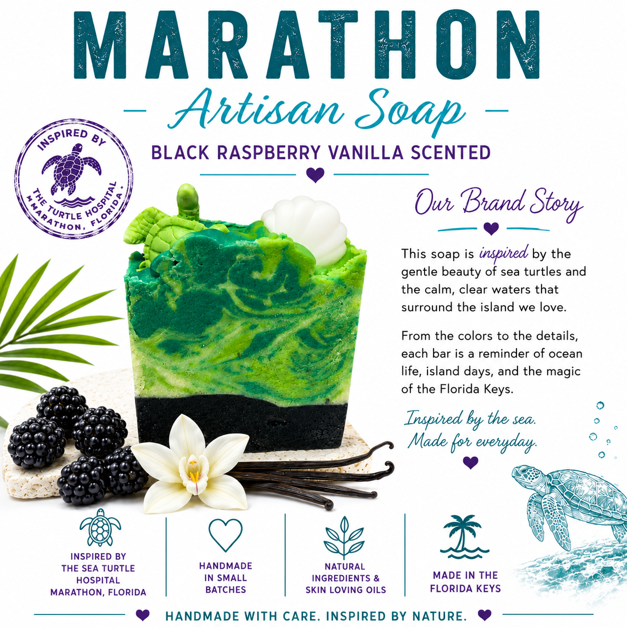 Marathon Key Artisan Soap