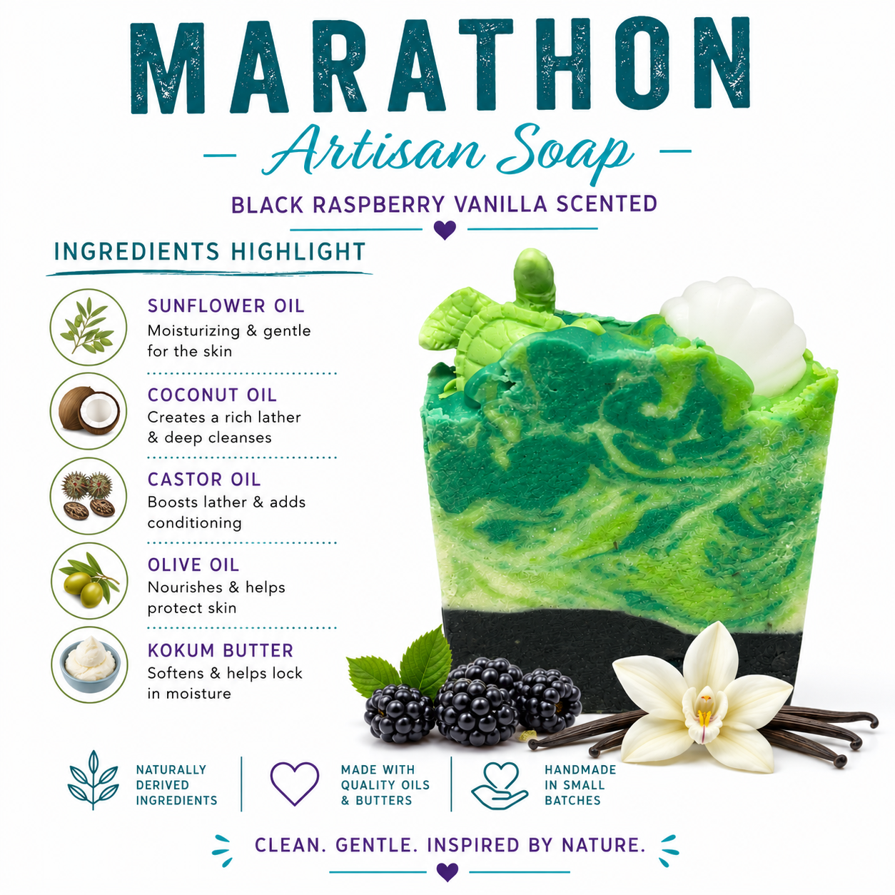 Marathon Key Artisan Soap